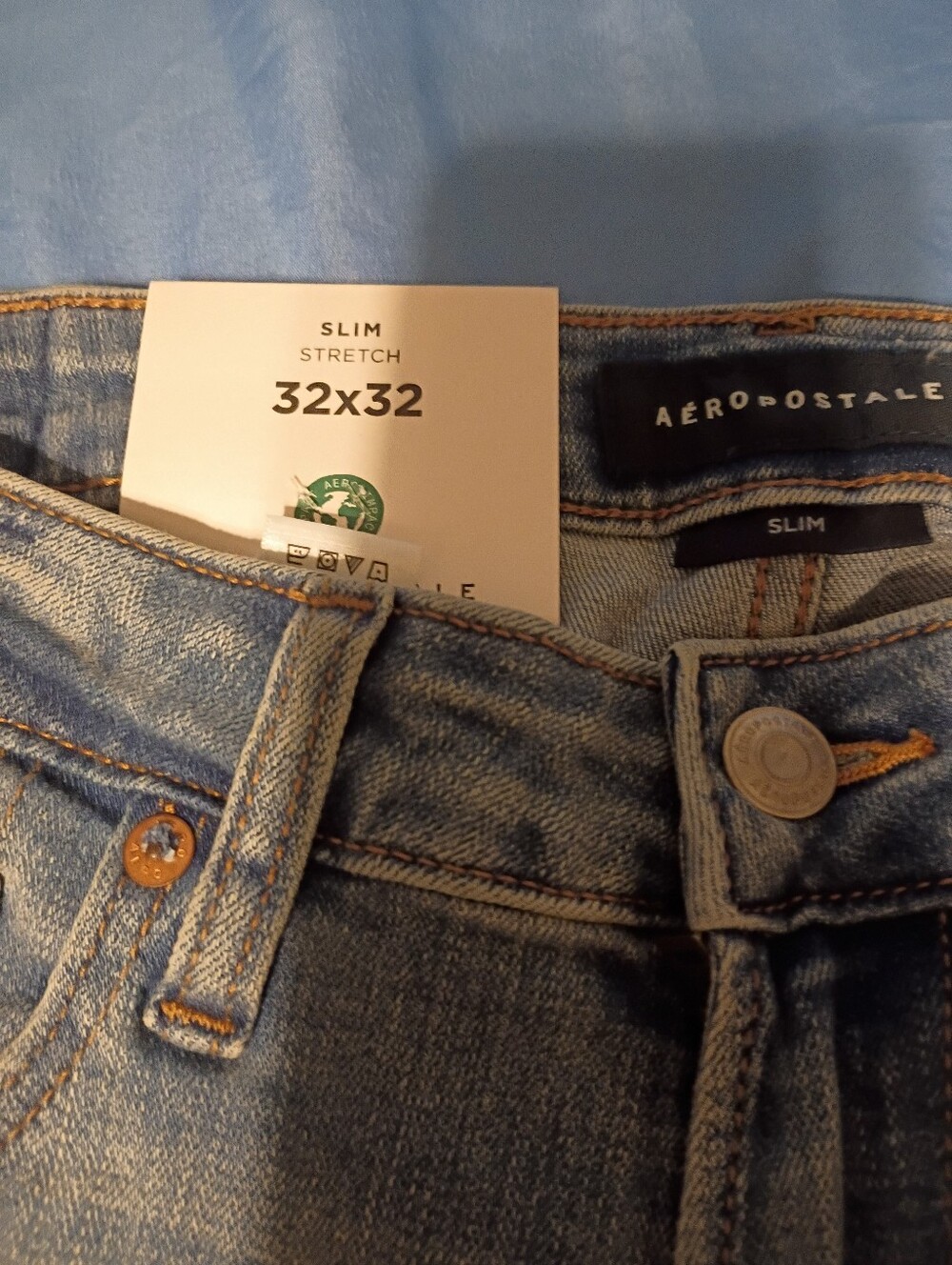 BNWT Mens 32x32 Aeropostale Jeans - Picture 3 of 4